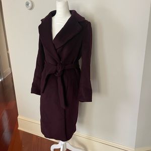 Burgundy Coat